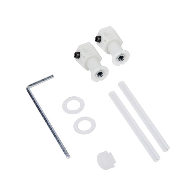 Крепление для унитаза и биде Qtap Fix HT-02 QT066HT02W, фото  | SNABZHENIE.com.ua