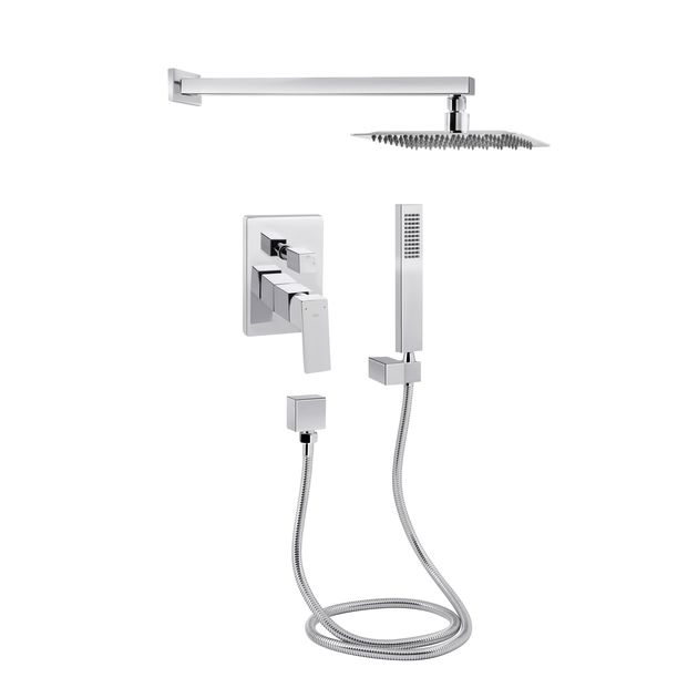 Скрытая душевая система Qtap Aquarius 64103NG, фото  | SNABZHENIE.com.ua