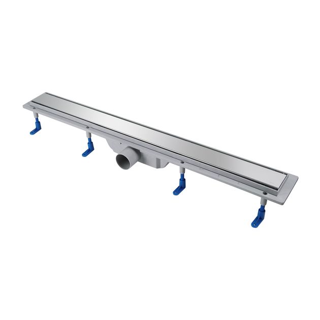 Трап Qtap Dry Tile 304-800 с сухим затвором под плитку 800 мм, фото  | SNABZHENIE.com.ua