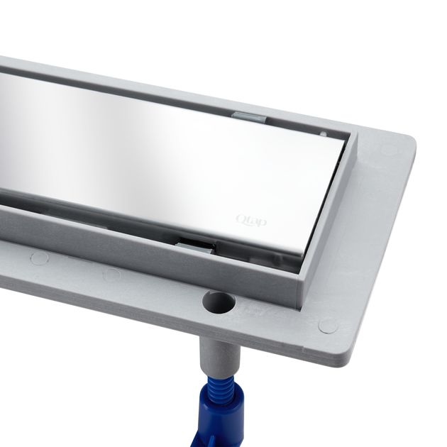 Трап Qtap Dry Tile 304-800 с сухим затвором под плитку 800 мм, фото , изображение 3 | SNABZHENIE.com.ua Трап Qtap Dry Tile 304-800 с сухим затвором под плитку 800 мм, фото , изображение 3 | SNABZHENIE.com.ua