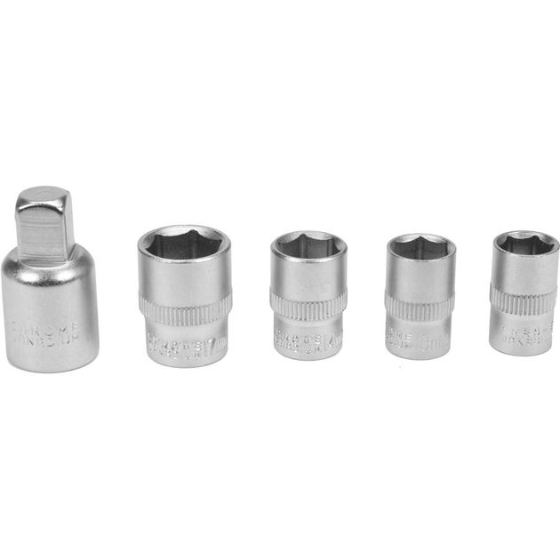 Ударная аккумуляторная трещотка YATO 3/8, 45 Нм + 4 головки (YT-82902), фото , изображение 6 | SNABZHENIE.com.ua