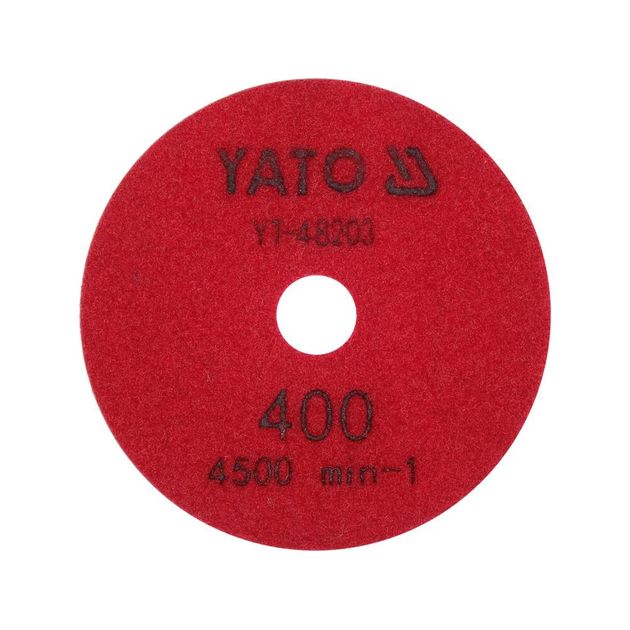 Алмазный шлифовальный круг YATO 100 мм, G400, до 4500 об/мин, для камня, фото , изображение 2 | SNABZHENIE.com.ua