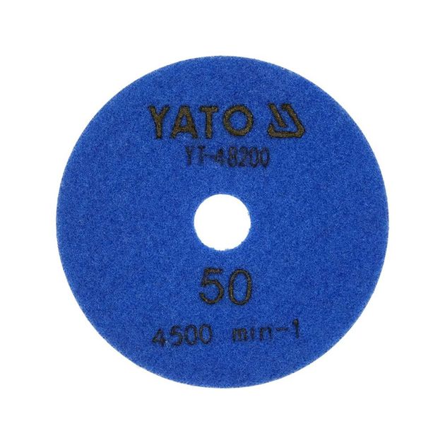 Алмазный шлифовальный круг YATO 100 мм, G50, макс. 4500 об/мин, фото , изображение 2 | SNABZHENIE.com.ua