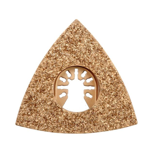 Рашпиль - насадка треугольна для реноватора, 80 х 80 х 80 мм YATO (YT-34687), фото , зображення 2 | SNABZHENIE.com.ua Рашпиль - насадка треугольна для реноватора, 80 х 80 х 80 мм YATO (YT-34687), фото , зображення 2 | SNABZHENIE.com.ua