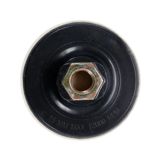 Диск войлочный для полировки YATO Ø75 мм, h=10 мм, М14 [200], фото , изображение 2 | SNABZHENIE.com.ua