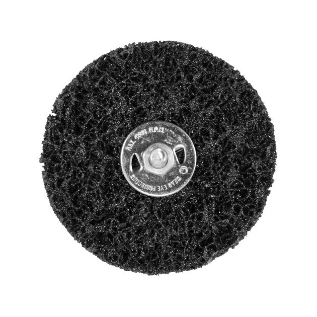 Щетка дисковая YATO 100 мм с хвостовиком 6 мм (YT-47802), фото , изображение 2 | SNABZHENIE.com.ua