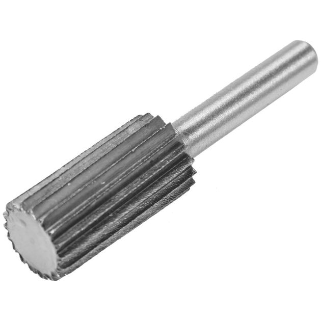 Фреза циліндрична по металу YATO 13 x 25/55 мм, HSS 4241, хвостовик 6 мм (YT-61714), фото , зображення 2 | SNABZHENIE.com.ua Фреза циліндрична по металу YATO 13 x 25/55 мм, HSS 4241, хвостовик 6 мм (YT-61714), фото , зображення 2 | SNABZHENIE.com.ua