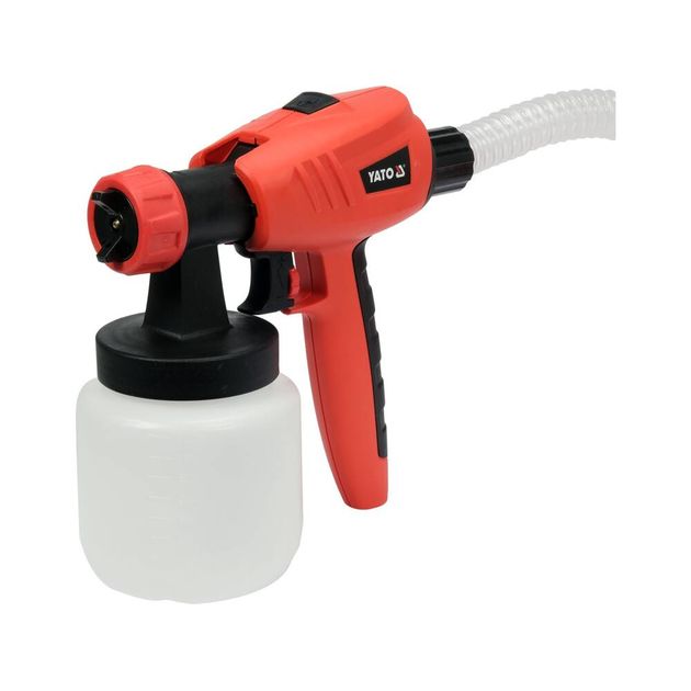 Малярный агрегат YATO 230В, 1380Вт, подача 1 л/мин, шланг 5м, сопла 1; 1,6; 2,6 мм, фото , изображение 10 | SNABZHENIE.com.ua