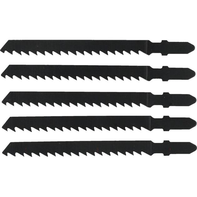 Полотно для электролобзика YATO, 6 TPI, 100 мм, 5 шт., фото , изображение 2 | SNABZHENIE.com.ua