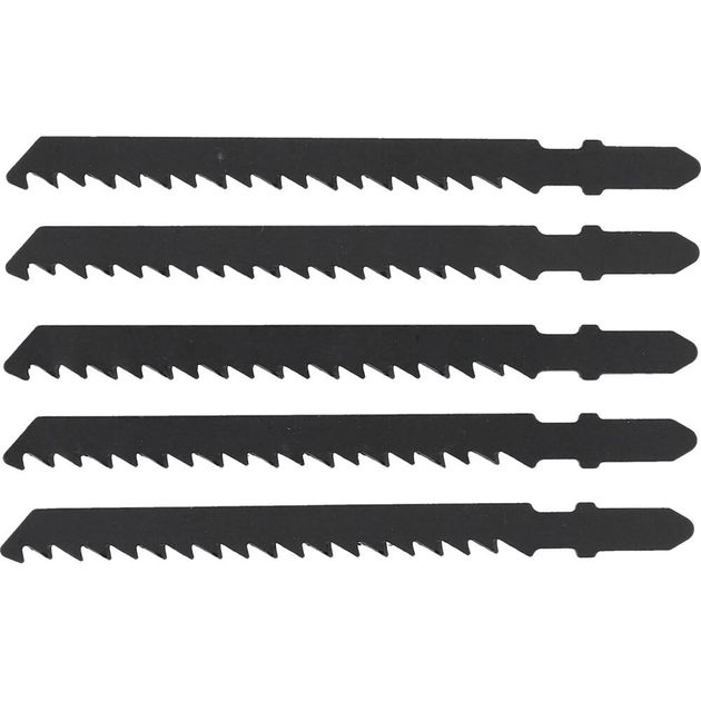 Полотно для електролобзика (дерево), 6 TPI, довжина 100 мм, набір 5 шт. YATO, фото , зображення 2 | SNABZHENIE.com.ua Полотно для електролобзика (дерево), 6 TPI, довжина 100 мм, набір 5 шт. YATO, фото , зображення 2 | SNABZHENIE.com.ua