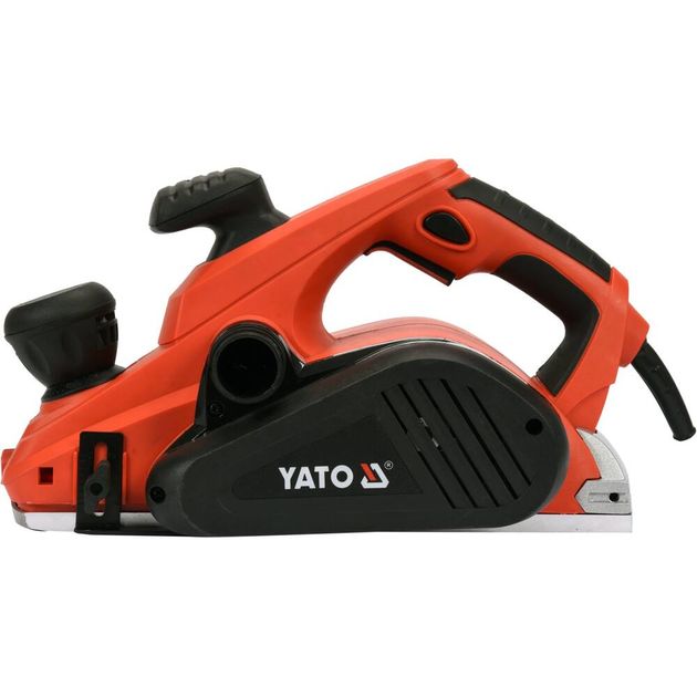 Рубанок електросетевий YATO 1300 Вт, платформа 110 мм, глибина строгання 0-3.5 мм (YT-82144), фото , зображення 2 | SNABZHENIE.com.ua Рубанок електросетевий YATO 1300 Вт, платформа 110 мм, глибина строгання 0-3.5 мм (YT-82144), фото , зображення 2 | SNABZHENIE.com.ua
