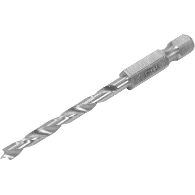Сверло по дереву YATO 4x75/40 мм HEX 1/4 HSS 4241 (YT-33861), фото , изображение 2 | SNABZHENIE.com.ua