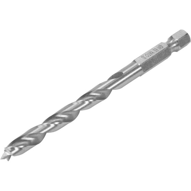 Сверло по дереву спіральне YATO 6 x 90/55 мм HEX 1/4 HSS 4241 (YT-33863), фото , зображення 2 | SNABZHENIE.com.ua