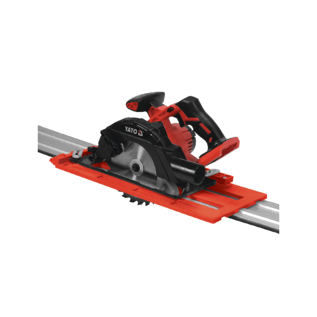 Шина напрямна універсальна YATO для дискових ручних пил з затискачами, l= 150 см, w= 135 мм, фото , зображення 10 | SNABZHENIE.com.ua