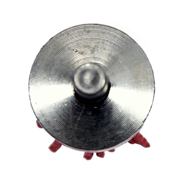 Щітка зачистна з нейлоновим ворсом для дрелі YATO 25 мм, з хвостовиком 6 мм (YT-47780), фото , зображення 2 | SNABZHENIE.com.ua