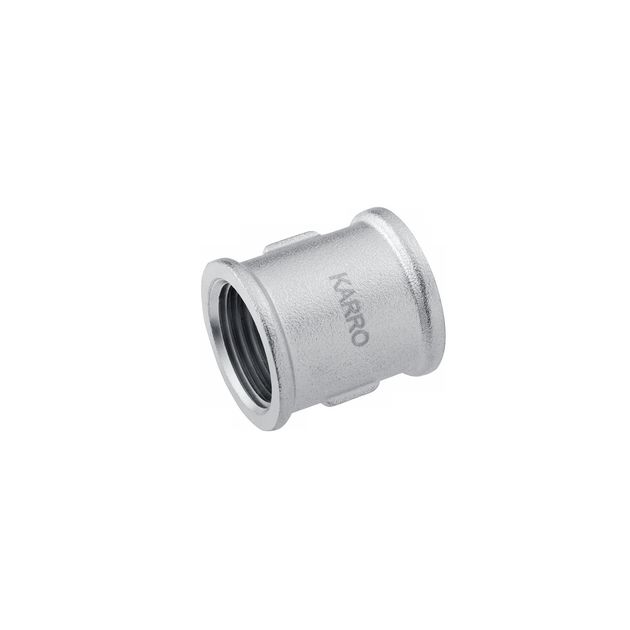 Муфта Karro 1/2 ВВ никелированная KR-3122, фото  | SNABZHENIE.com.ua