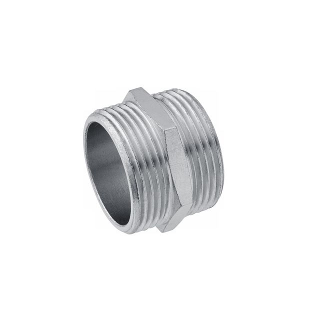 Ниппель Karro 1 1/4 НН никелированный KR-3113, фото  | SNABZHENIE.com.ua