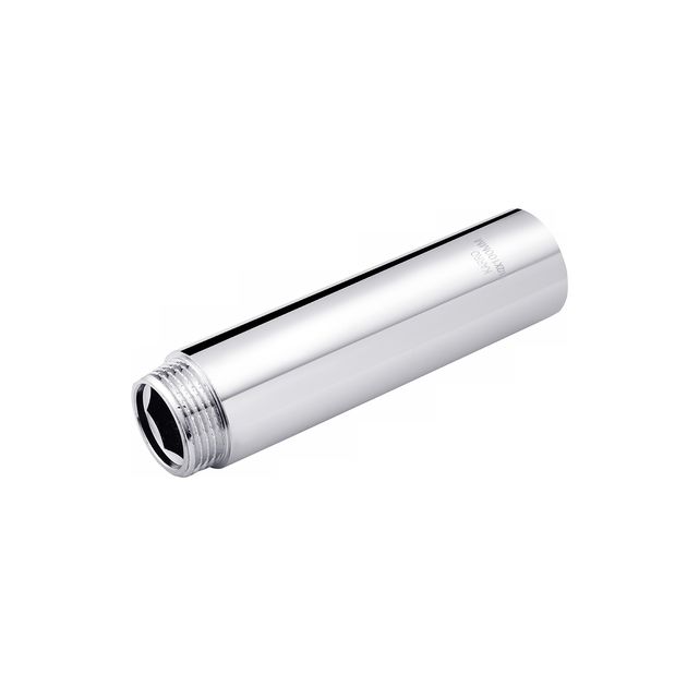 Удлинитель Karro 1/2 ВН хромированный 100 мм KR-3209, фото  | SNABZHENIE.com.ua