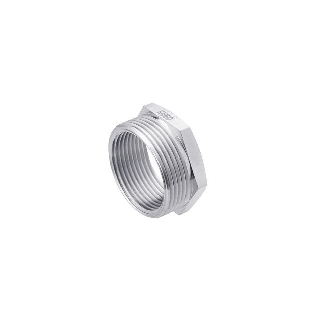 Футорка Karro 1 1/2х1 1/4 НВ никелированная KR-3115, фото  | SNABZHENIE.com.ua