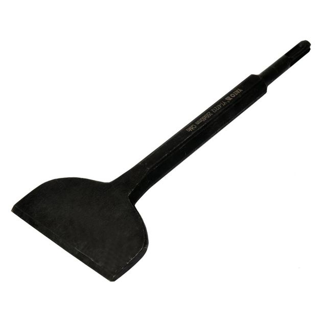 Зубило лопатка SDS-Plus для плитки и штукатурки YATO 250x80 мм, фото , изображение 2 | SNABZHENIE.com.ua