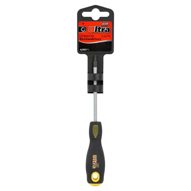 Отвертка шестигранна T8.0*75мм CrMo ULTRA (4005032), фото , зображення 4 | SNABZHENIE.com.ua