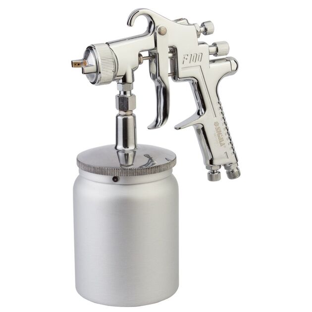 Краскораспилювач НР Ø1.7 мм 170-285 л/мин 3 бар н/б 650 мл (мет) REFINE (6811261), фото  | SNABZHENIE.com.ua