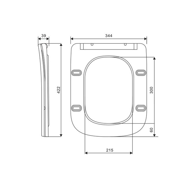 Сиденье для унитаза Qtap Crow Ultra Slim с микролифтом QT99SC6108W, фото , изображение 2 | SNABZHENIE.com.ua Сиденье для унитаза Qtap Crow Ultra Slim с микролифтом QT99SC6108W, фото , изображение 2 | SNABZHENIE.com.ua