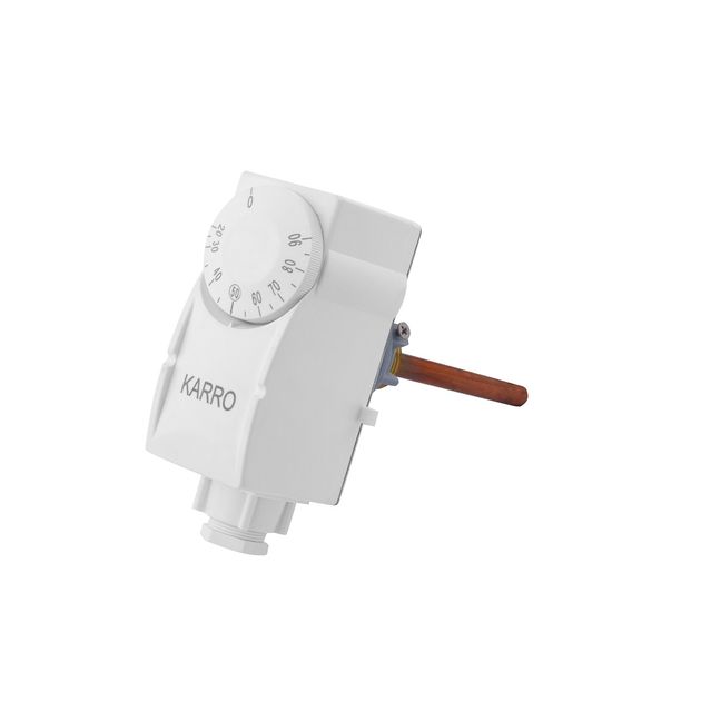 Термостат погружной Karro 1/2'' РН 90°С KR-1089, фото  | SNABZHENIE.com.ua