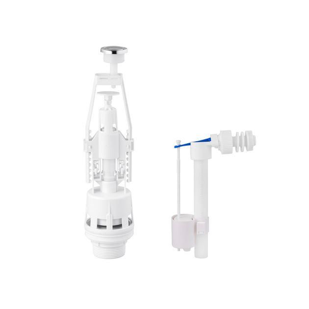 Комплект для бачка унитаза Agua KIT42 с боковым подводом 1/2, фото  | SNABZHENIE.com.ua