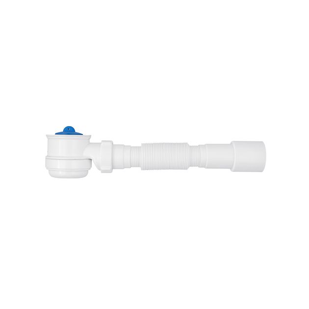 Сифон для душевого поддона Agua ST01 низкий с выпуском 1 1/2" 40/50 мм, фото  | SNABZHENIE.com.ua