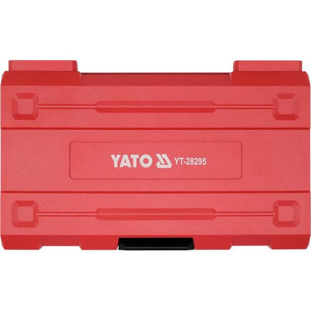 Набір викруток діелектричних ізольованих YATO: до 1000 V, 13 шт. в футлярі, фото , зображення 4 | SNABZHENIE.com.ua