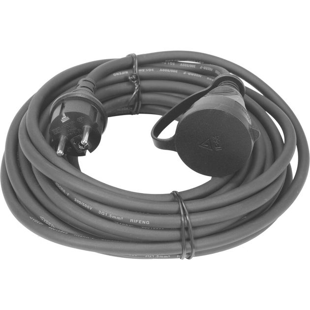 Кабель-подовжувач YATO 230 В, 10 м, 16 А, 3-жильний, Ø=1,5 мм², фото , изображение 2 | SNABZHENIE.com.ua