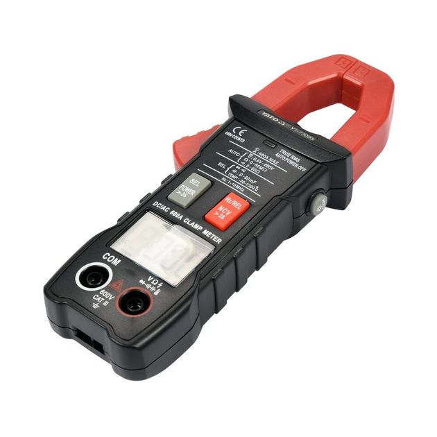 Мультиметр-клещи YATO TRUE RMS для измерения AC/DC и температуры, фото , изображение 2 | SNABZHENIE.com.ua Мультиметр-клещи YATO TRUE RMS для измерения AC/DC и температуры, фото , изображение 2 | SNABZHENIE.com.ua