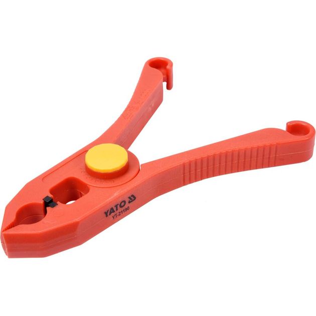 Струбцина прищепка диэлектрическая YATO 150 мм, до 1000 V, фото , изображение 2 | SNABZHENIE.com.ua