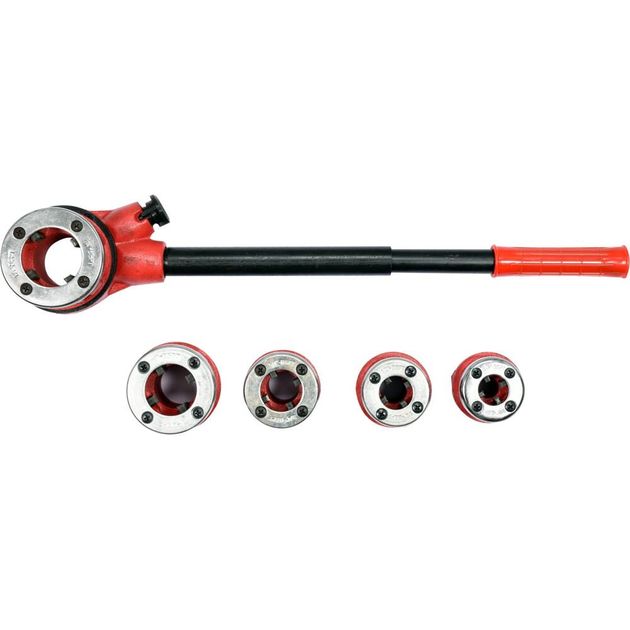 Набір різьбонарізний VOREL 3/8"-5/4" В кейсі 8 шт. [4], фото , зображення 2 | SNABZHENIE.com.ua