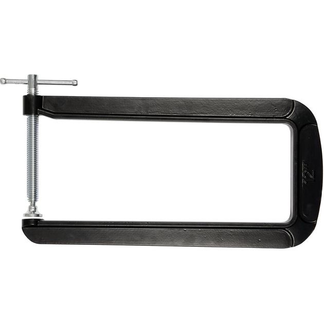 Струбцина YATO с винтовым зажимом, тип С, глубокая, 101х304 мм, фото , изображение 2 | SNABZHENIE.com.ua