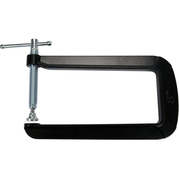 Струбцина з винтовим зажимом YATO, тип С; глибока, 76х 203 мм, фото , зображення 2 | SNABZHENIE.com.ua Струбцина з винтовим зажимом YATO, тип С; глибока, 76х 203 мм, фото , зображення 2 | SNABZHENIE.com.ua