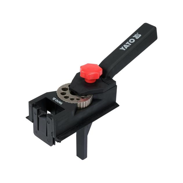 Пристрій для кілкових сполучень YATO з кілками l= 30-40 мм і свердлами Ø= 6, 8, 10 мм, 154 елем., фото , зображення 4 | SNABZHENIE.com.ua