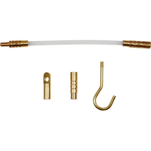 Протяжка кабелів скловолоконна YATO 10 шт x 1 м, гнучкий подовжувач, гачок, 2 наконечники, 14 шт (YT-23200), фото , зображення 2 | SNABZHENIE.com.ua Протяжка кабелів скловолоконна YATO 10 шт x 1 м, гнучкий подовжувач, гачок, 2 наконечники, 14 шт (YT-23200), фото , зображення 2 | SNABZHENIE.com.ua