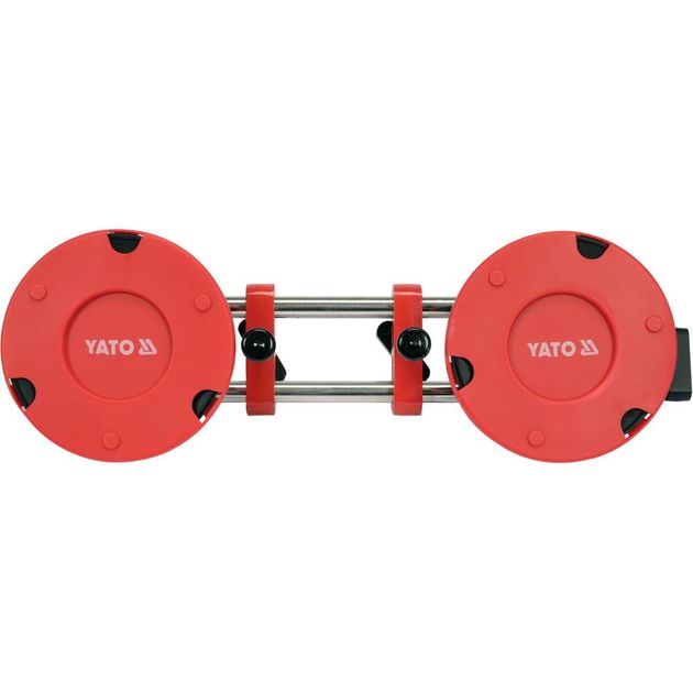 Регулятор шва для керамической плитки YATO, 2 присоски Ø150мм, 2 направляющие 44 см, фото , изображение 14 | SNABZHENIE.com.ua Регулятор шва для керамической плитки YATO, 2 присоски Ø150мм, 2 направляющие 44 см, фото , изображение 14 | SNABZHENIE.com.ua