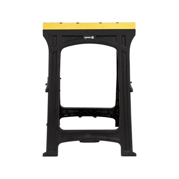 Стійки розкладні пластикові VOREL для макс. навантаж.- 75 кг/1. 2 шт [3], фото , зображення 2 | SNABZHENIE.com.ua