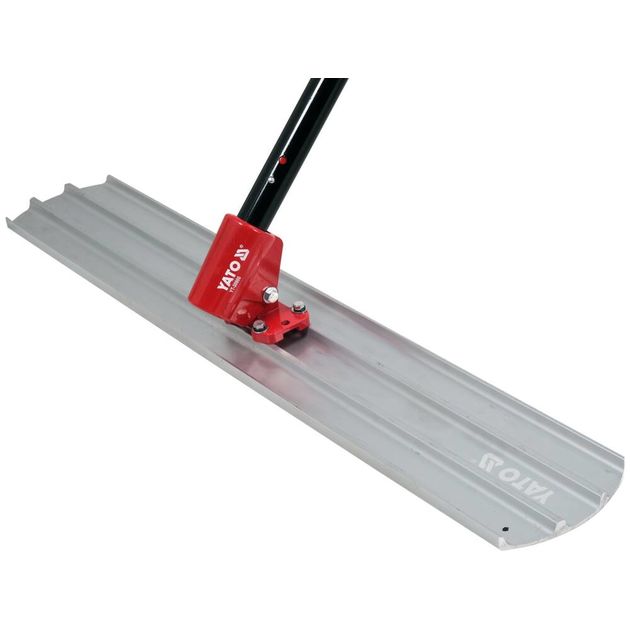 Розгладжувальна планка для бетону YATO, 120х20 см, складний держак 3х180 см, фото , изображение 6 | SNABZHENIE.com.ua