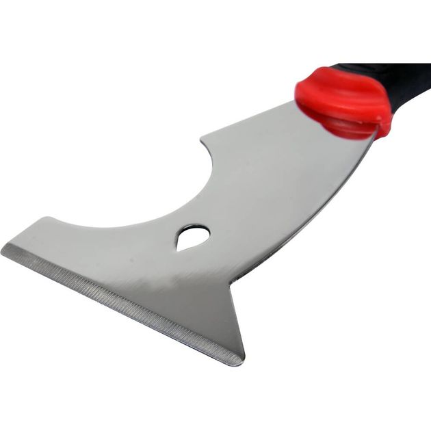 Скребок з нержавіючої сталі YATO з комбінованими конфігураціями лез, 2-компонентна ручка, фото , зображення 2 | SNABZHENIE.com.ua
