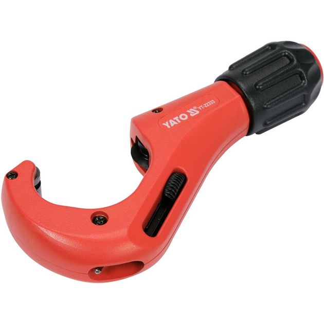 Труборез YATO для труб Ø 3-42 мм, алюминий/медь/пластик, с запасным ножом, фото , изображение 3 | SNABZHENIE.com.ua