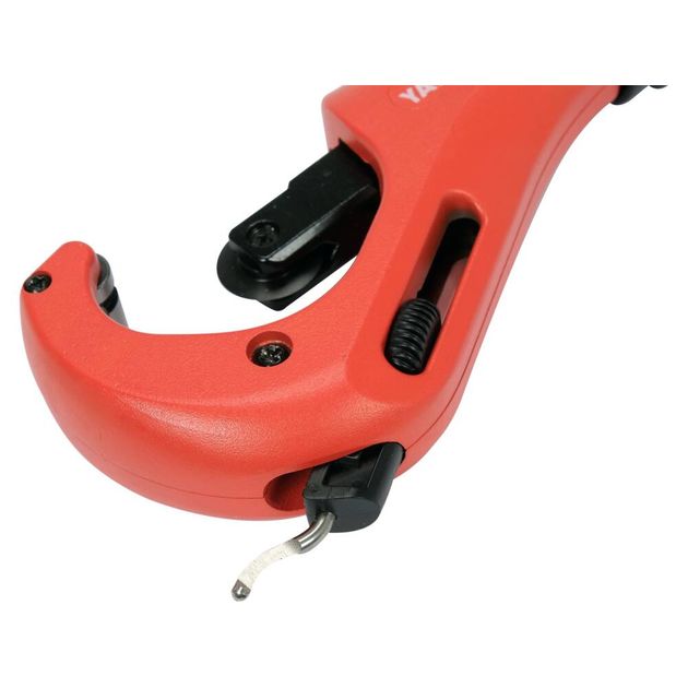 Труборез YATO для труб Ø 3-42 мм, алюминий/медь/пластик, с запасным ножом, фото , изображение 5 | SNABZHENIE.com.ua