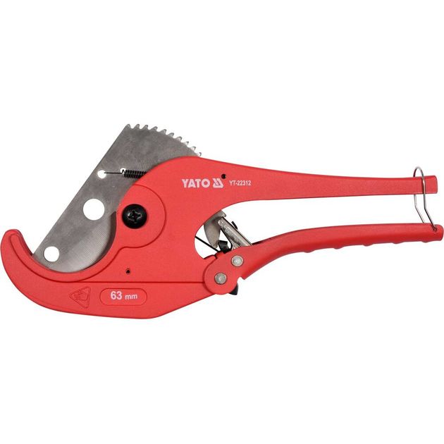 Ножиці для труб ПВХ, до 63 мм YATO (YT-22312), фото , зображення 2 | SNABZHENIE.com.ua Ножиці для труб ПВХ, до 63 мм YATO (YT-22312), фото , зображення 2 | SNABZHENIE.com.ua