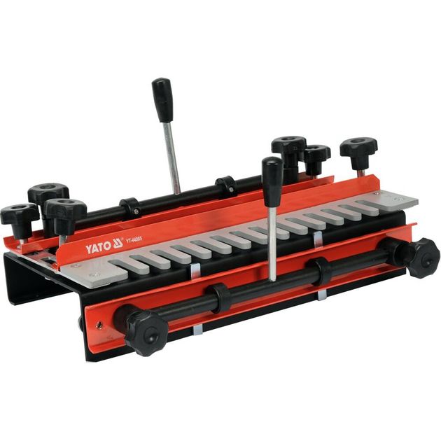 Шаблон фрезерный YATO для соединений "ласточкин хвост", 300 мм, t=8-32 мм, фото , изображение 5 | SNABZHENIE.com.ua Шаблон фрезерный YATO для соединений "ласточкин хвост", 300 мм, t=8-32 мм, фото , изображение 5 | SNABZHENIE.com.ua