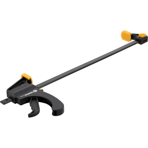 Струбцина VOREL автоматическая пластиковая, 400 мм, фото , изображение 2 | SNABZHENIE.com.ua