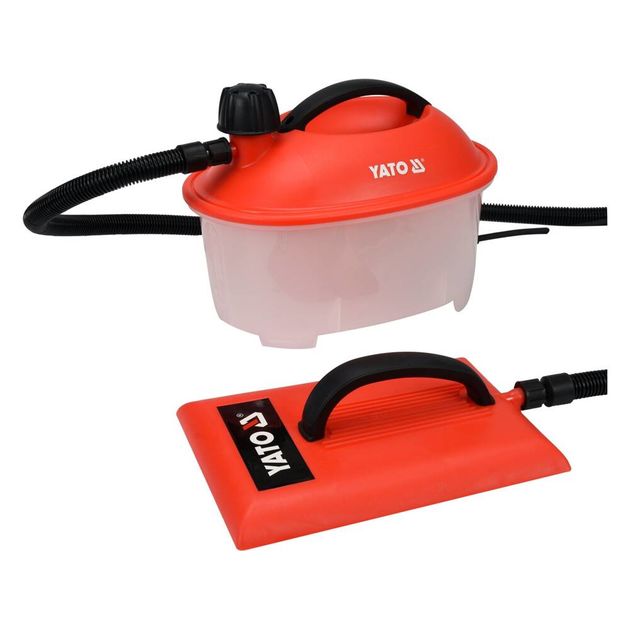Парогенератор для зняття шпалер мережевий YATO 2 кВт, об'єм 4.5 л (YT-82320), фото , зображення 2 | SNABZHENIE.com.ua Парогенератор для зняття шпалер мережевий YATO 2 кВт, об'єм 4.5 л (YT-82320), фото , зображення 2 | SNABZHENIE.com.ua