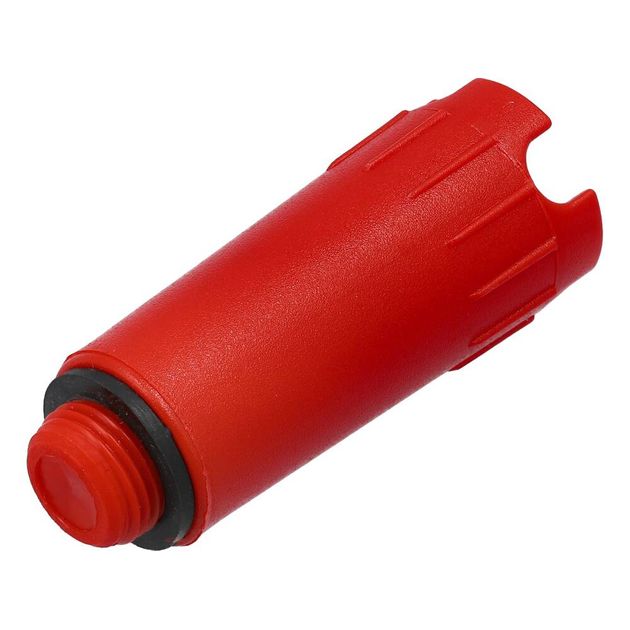 Заглушка монтажна до гідросистем VOREL Ø= 1/2", червона [20], фото , зображення 2 | SNABZHENIE.com.ua